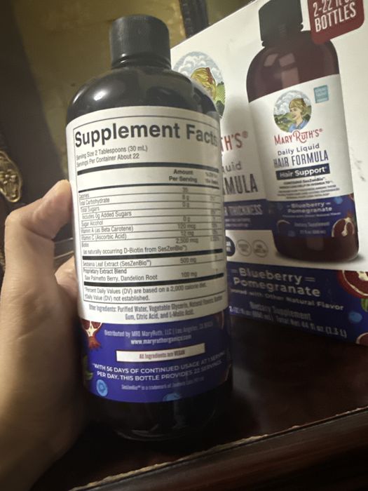 Amerika mahsuloti soch un suyuq vitamin tukilishga qarshi