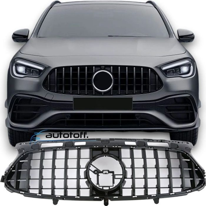 Grila compatibila cu Mercedes GLA H247 AMG Line (20-23) GT Panamericana