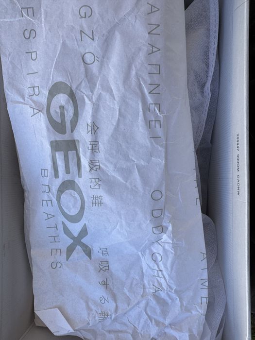 Сребристи обувки “Geox”