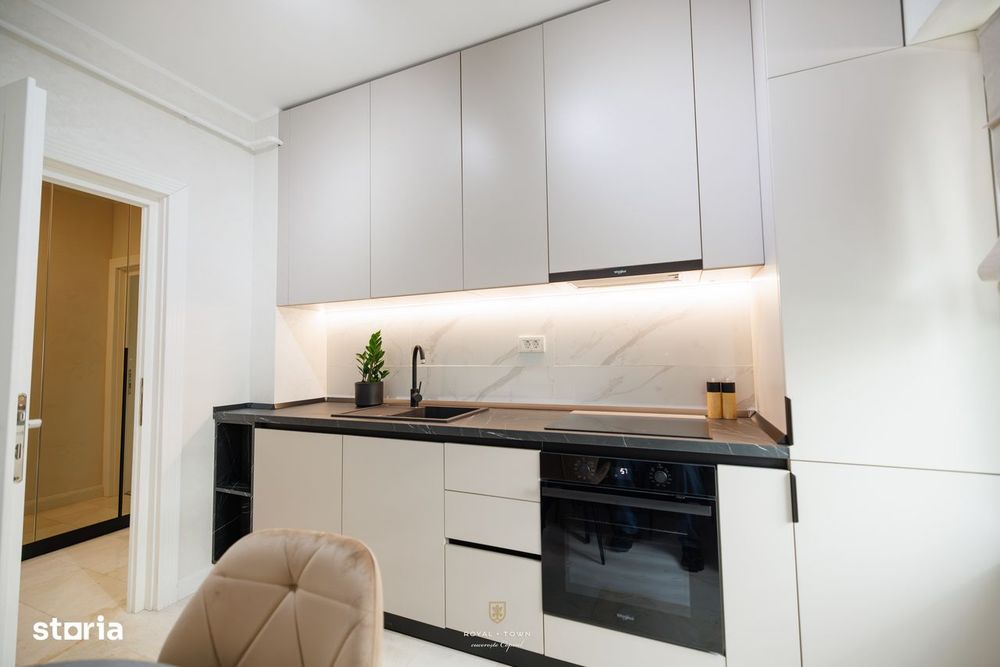 Avans 15% Apartament de vanzare cu 2 camere- Royal Town Iasi