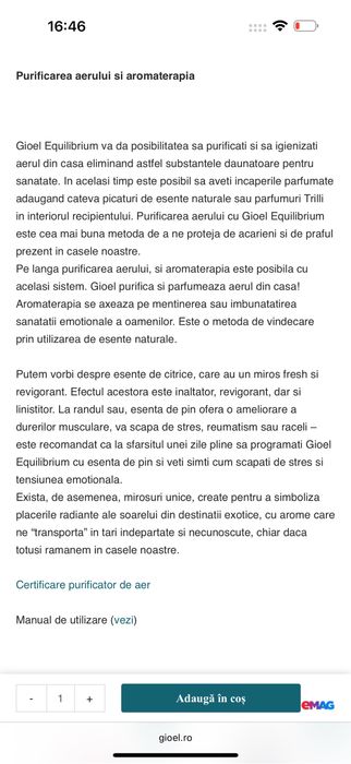 Vand purificator aer profesional ( cel mai bun din ce exista pe piata)