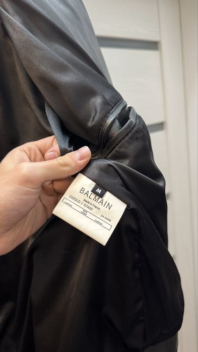 Кожено яке BALMAIN