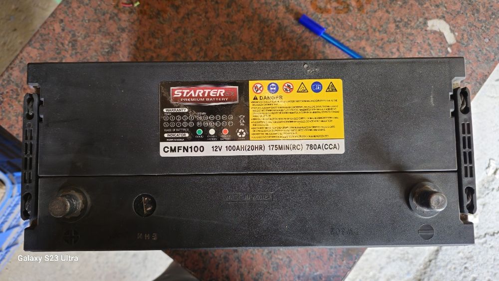 Продаётся аккумулятор 100 ампер  час  в  отличном состоянии