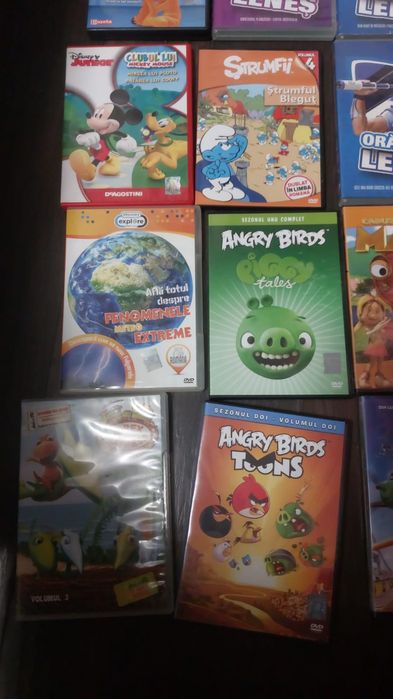 14 DVD-uri Desene