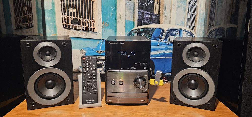 Combina sistem audio Panasonic SA PM 500