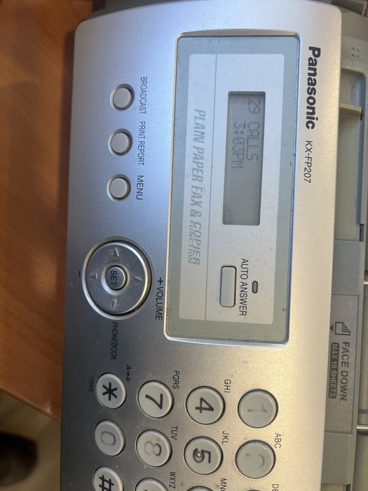 Факс Panasonic KX-FP207