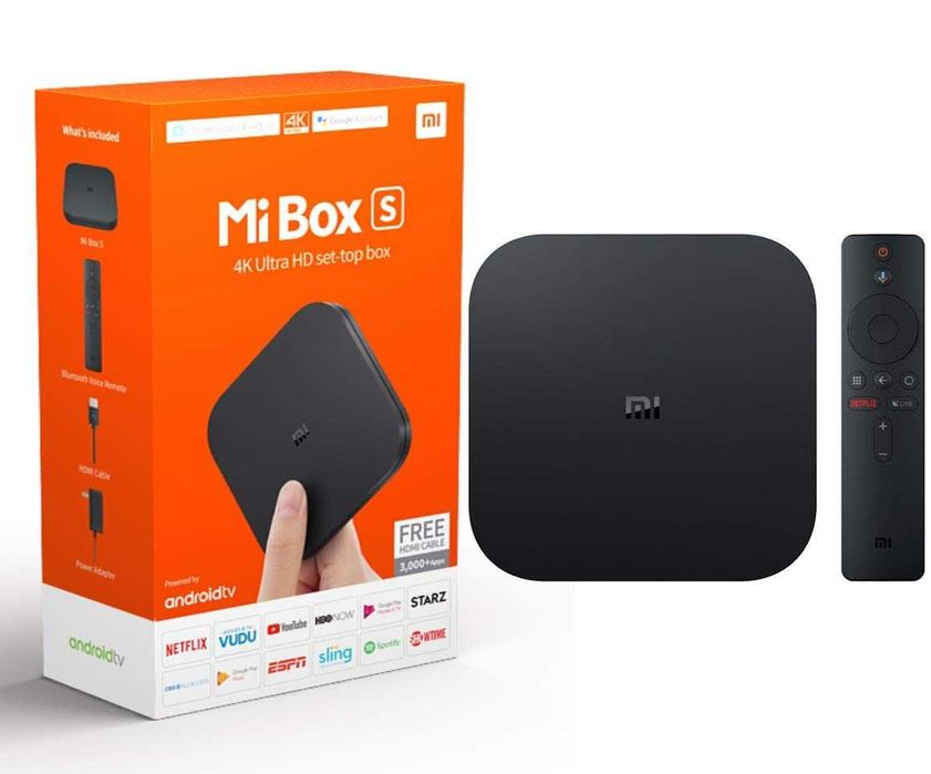Xiaomi Mi Box S  тв бокс