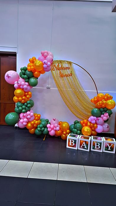 Decor baloane si panou foto evenimente