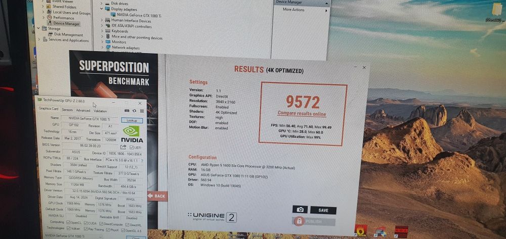 GTX 1080TI 11GB Asus Rog Strix