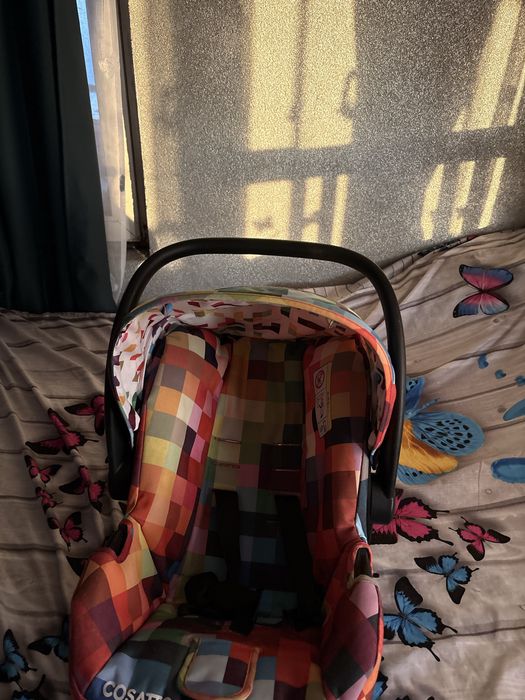 Carucior 3 in 1 si masuta de infasat