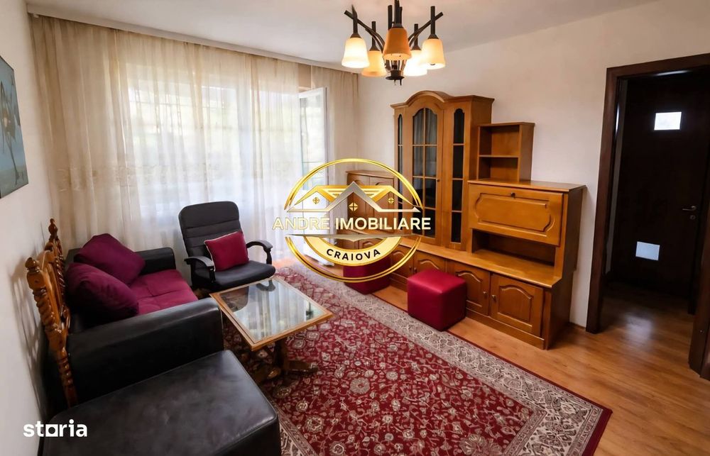 2 CAMERE DE VÂNZARE,Calea Severinului,etajul 3 cu centrală termică