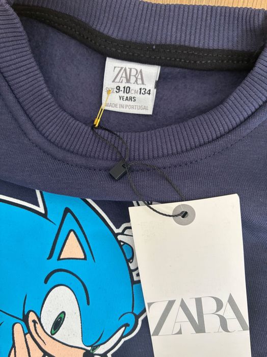 Нова! Zara Детска блуза Соник 134