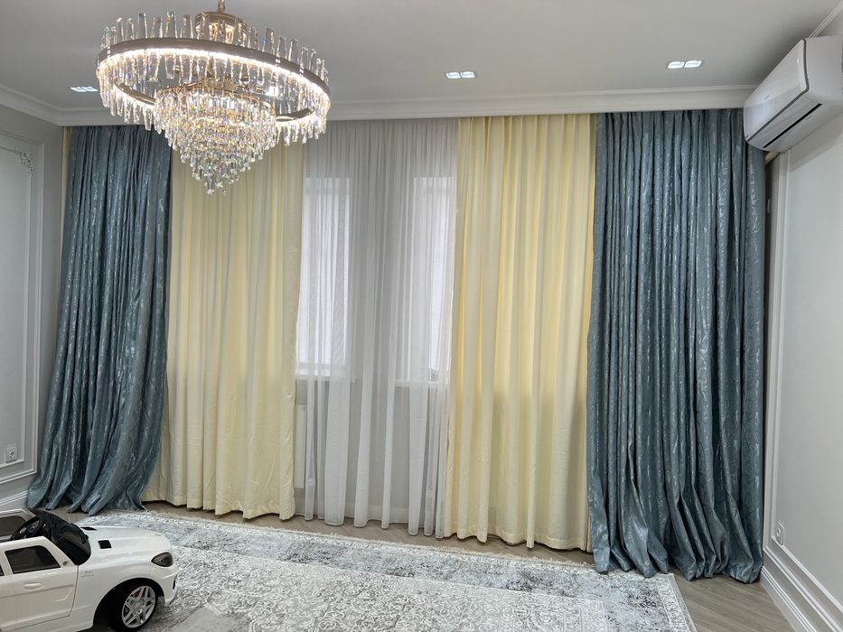Шторы для зала