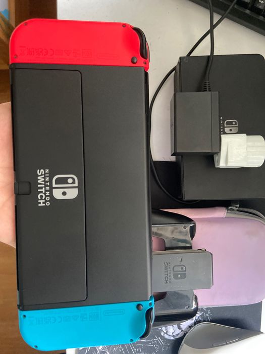 Oled nintendo switch+ огроменейшая библиотека игр