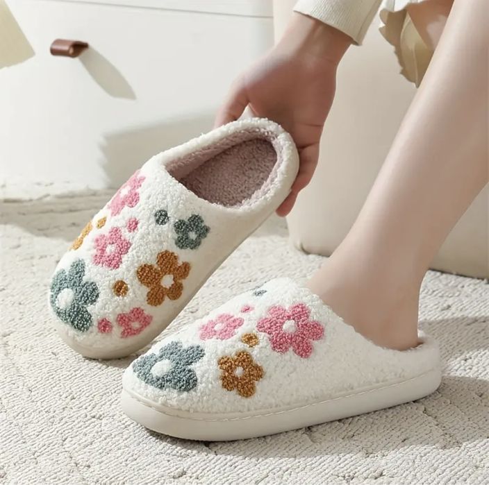 Женские хлопковые тапочки