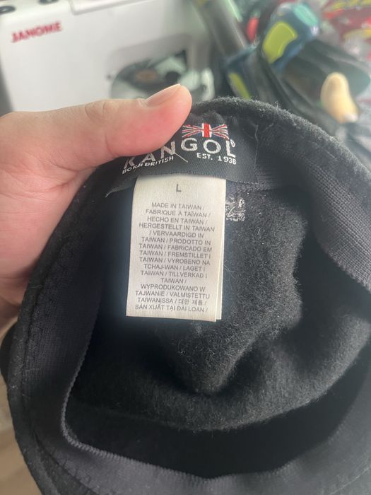 Кепка kangol черная