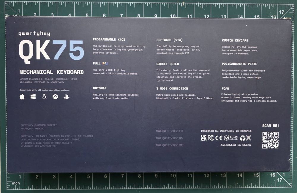 Vând Tastatura QwertKey Carphatian