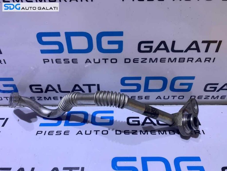 Conducta Teava Retur Ulei Turbo Turbina Turbosuflanta Fiat Linea 1.6 JTD Multijet 2007 - 2018 Cod 55247614