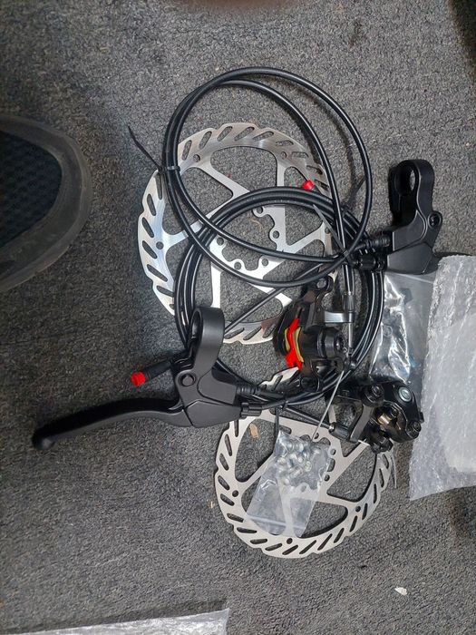 set frâne bicicleta electrica