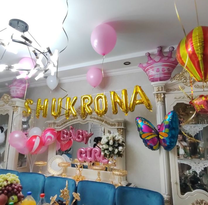 Оформление шарами в Ташкенте