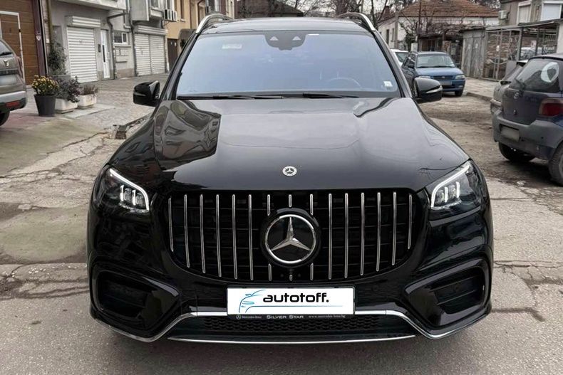 Grila compatibila cu Mercedes GLS X167 Facelift (2023+) model GT Panamericana