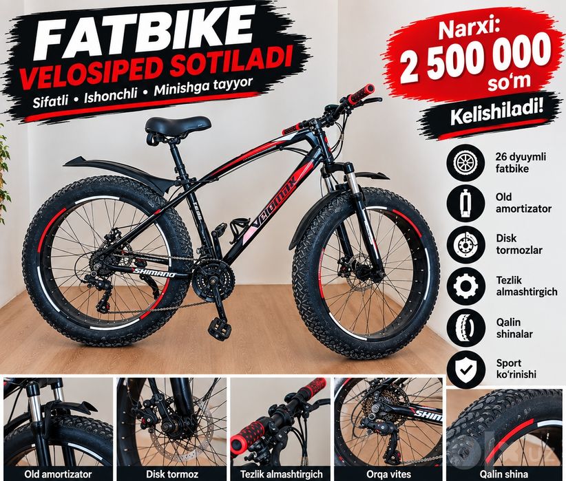 Velosiped sotiladi srochni