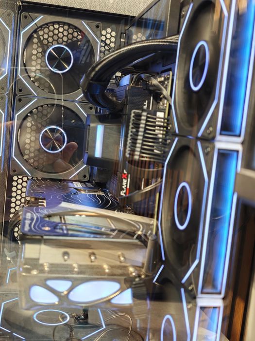 Rx9070xt + intel ultra7 265kf компьютер