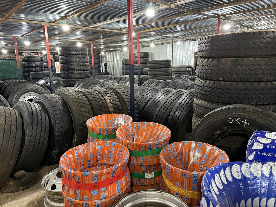 Грузовые шины б/у в ассортименте