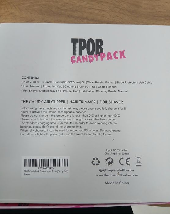 Set TPOB Candy nou