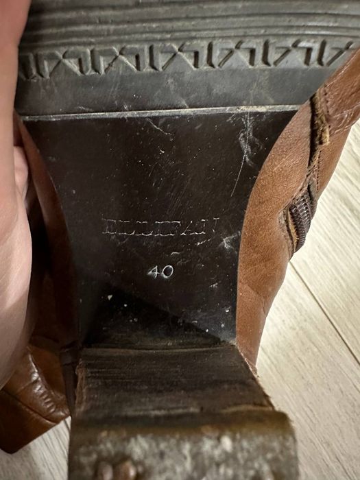 Кожаные сапоги Казаки