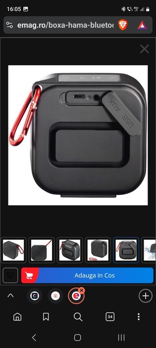 Boxa Hama Bluetooth Pocket 3.0