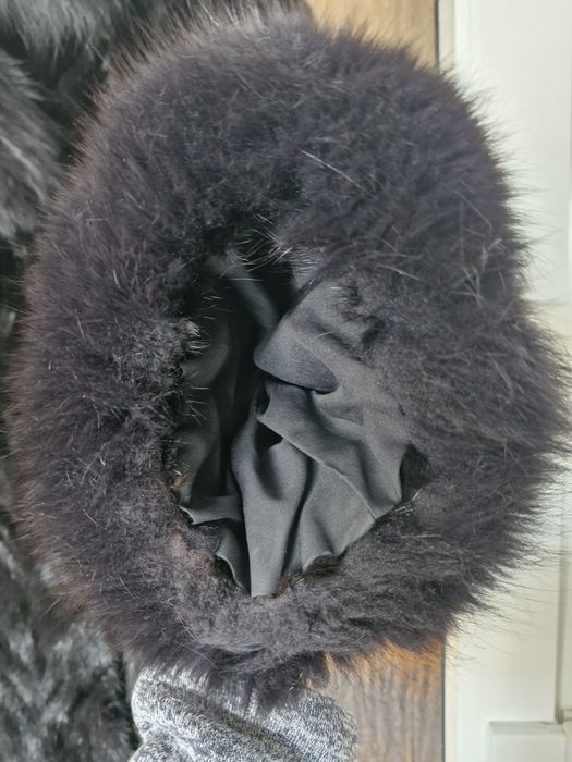 Palton din blana  naturala L-XL