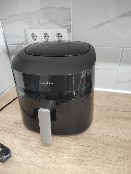 AirFryer/ Friteuza, Nedis, Aer cald, 7, 2 l, Temporizator 240 min