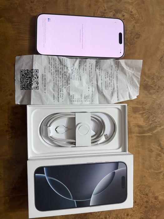 Iphone 16 PRO White Titanium 256GB