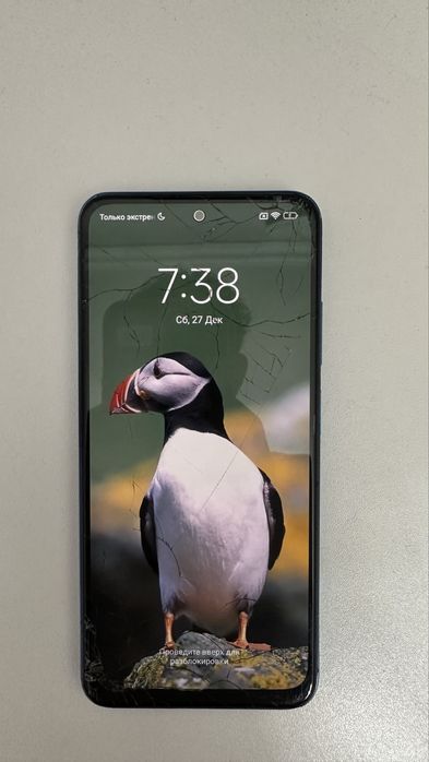 Xiaomi Redmi Note 10, 128GB— рабочий, треснут экран