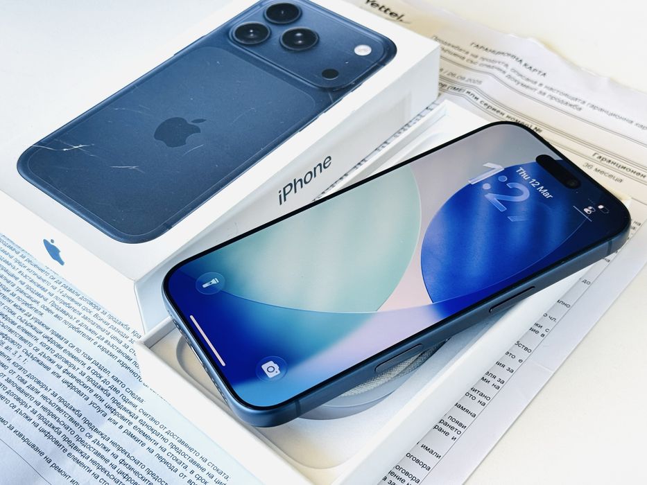 Iphone 17 Pro 256GB Blue Гаранция 3 години