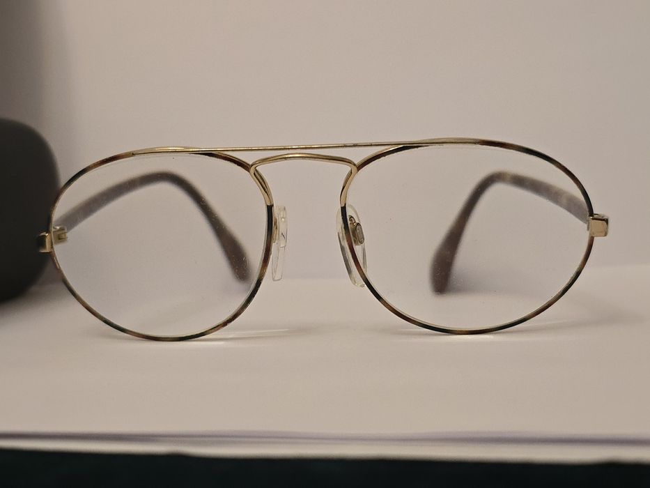 Rame, ochelari de vedere, Silhouette, placați aur cu toc