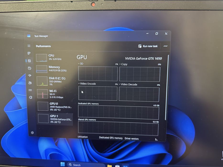 Laptop Gaming Lenovo IdeaPad Gaming 3 15ACH6 Ryzen 5 5600h, nvidia geforce 1650, 16 gb ram