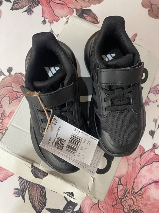 Pantofi sport cu velcro Tensaur Run 2.0, Negru, 28.5 EU