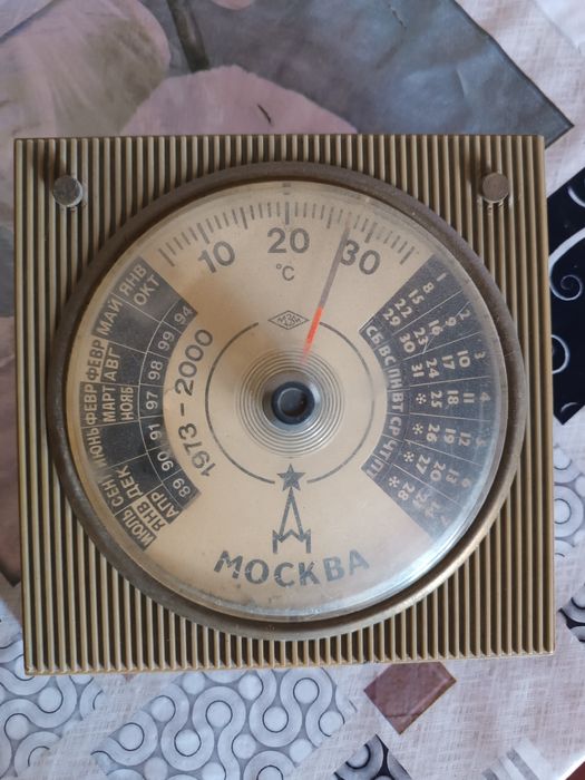 Ссср градусник рабочий