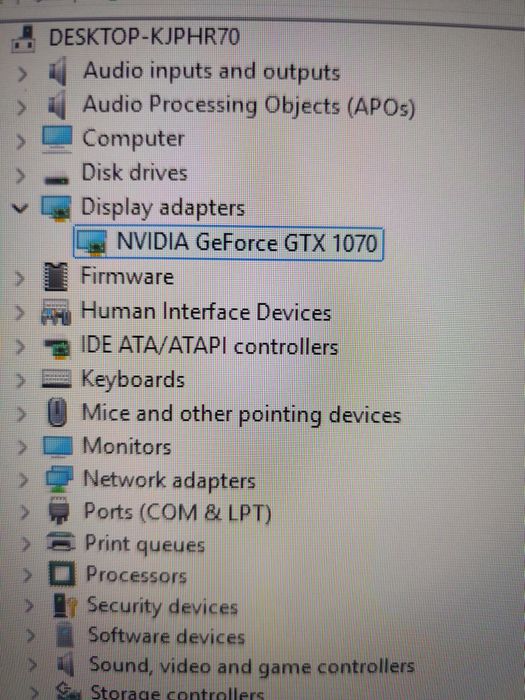 Gigabyte GTX 1070 8Gb 256bit