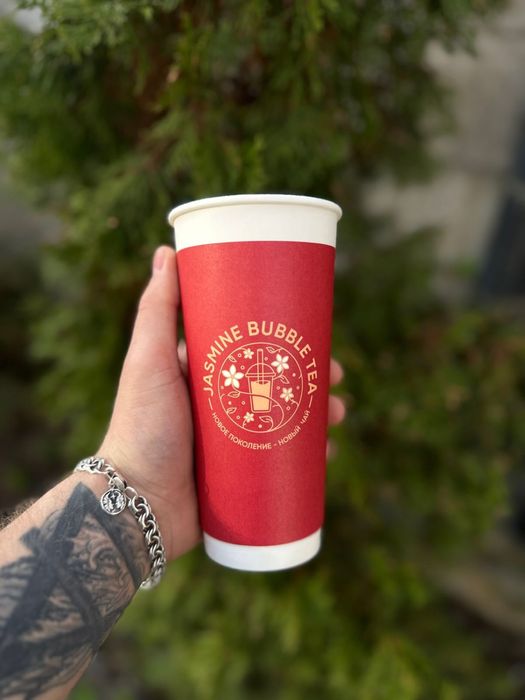 Стаканы для кофе и бабл ти