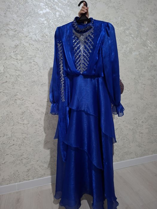 Платье синий на все сезон