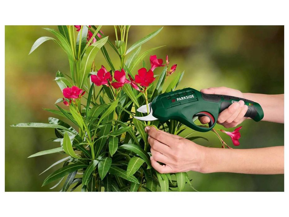 3Г.ГАРАНЦИЯ Акумулаторна градинска ножица PARKSIDE PAAS 4 A1