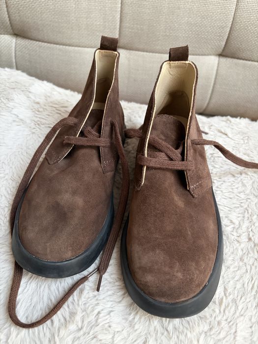 CLARKS × ZARA детски боти №36 – естествена кожа – кафяви, размер EU 36.