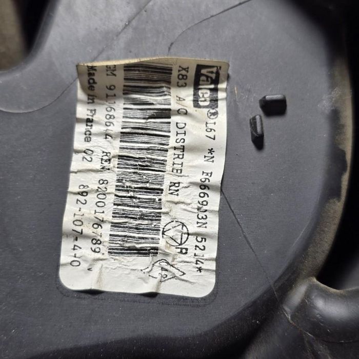 Aeroterma completa Opel Vivaro