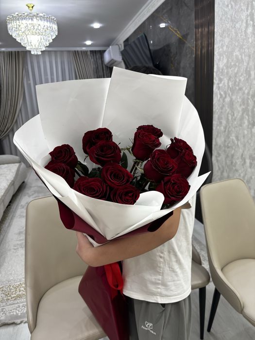 Букет розы 1 метр