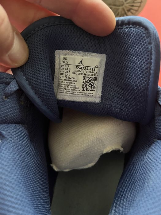 Air JORDAN 1 Mid “Blue Mint”  44.5 / Оригинал