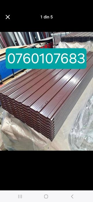 Tablă colorată maro