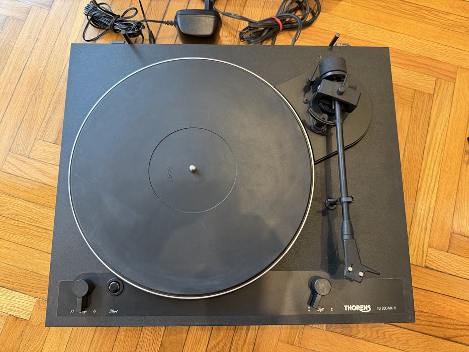 Pickup Thorens TD 280 Mk IV 4 doza Stanton 500 mk3 pick-up turntable